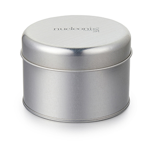 16pc Round Silver Tin Storage Containers – Jemark Small Metal Boxes 6cm