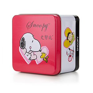 square candy tin box